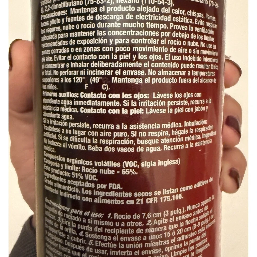 3M Super 77 Multipurpose Spray Adhesive, 16.75 oz (24 fl. oz.)‎